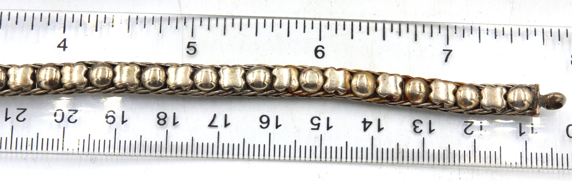 Group of 3 vintage 925 sterling silver bracelets