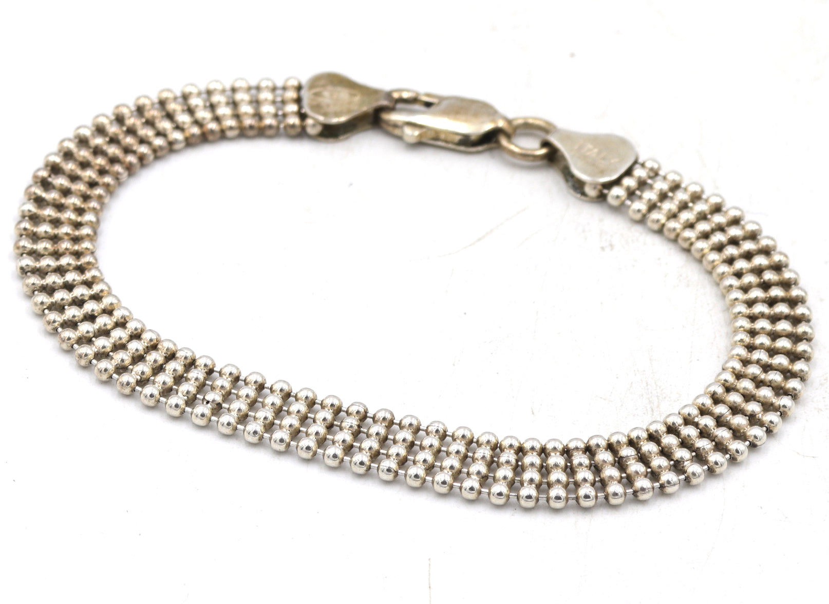 Group lot of 4 Vintage 925 sterling silver bracelets