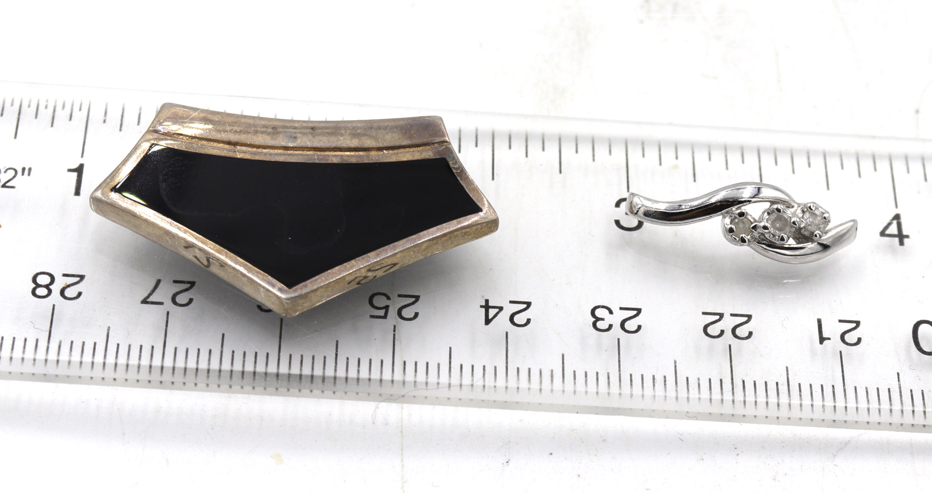 Group lot of Vintage 925 sterling silver pendants