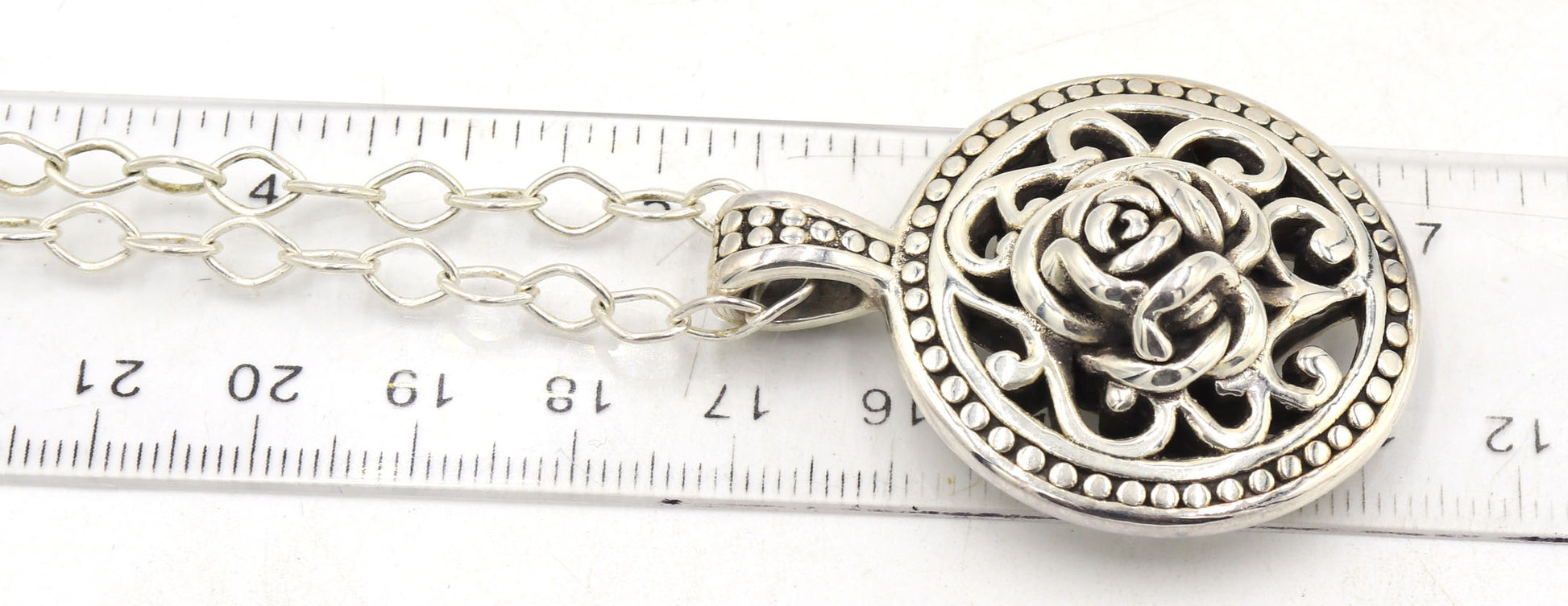 Group lot of 4 Vintage 925 sterling silver necklaces