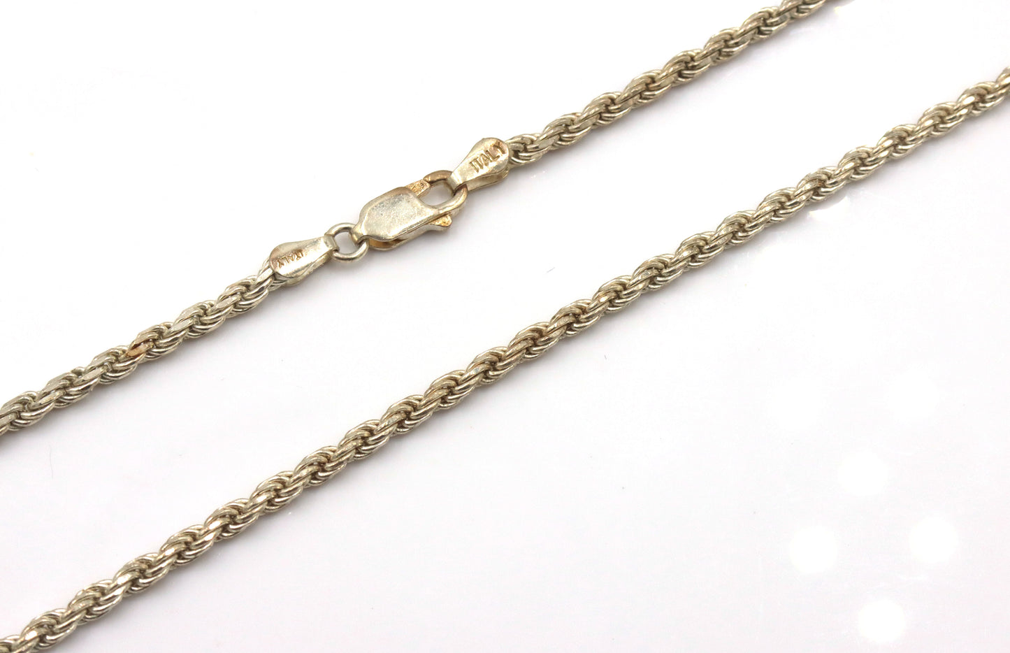 Group lot of 11 Vintage 925 sterling silver necklaces