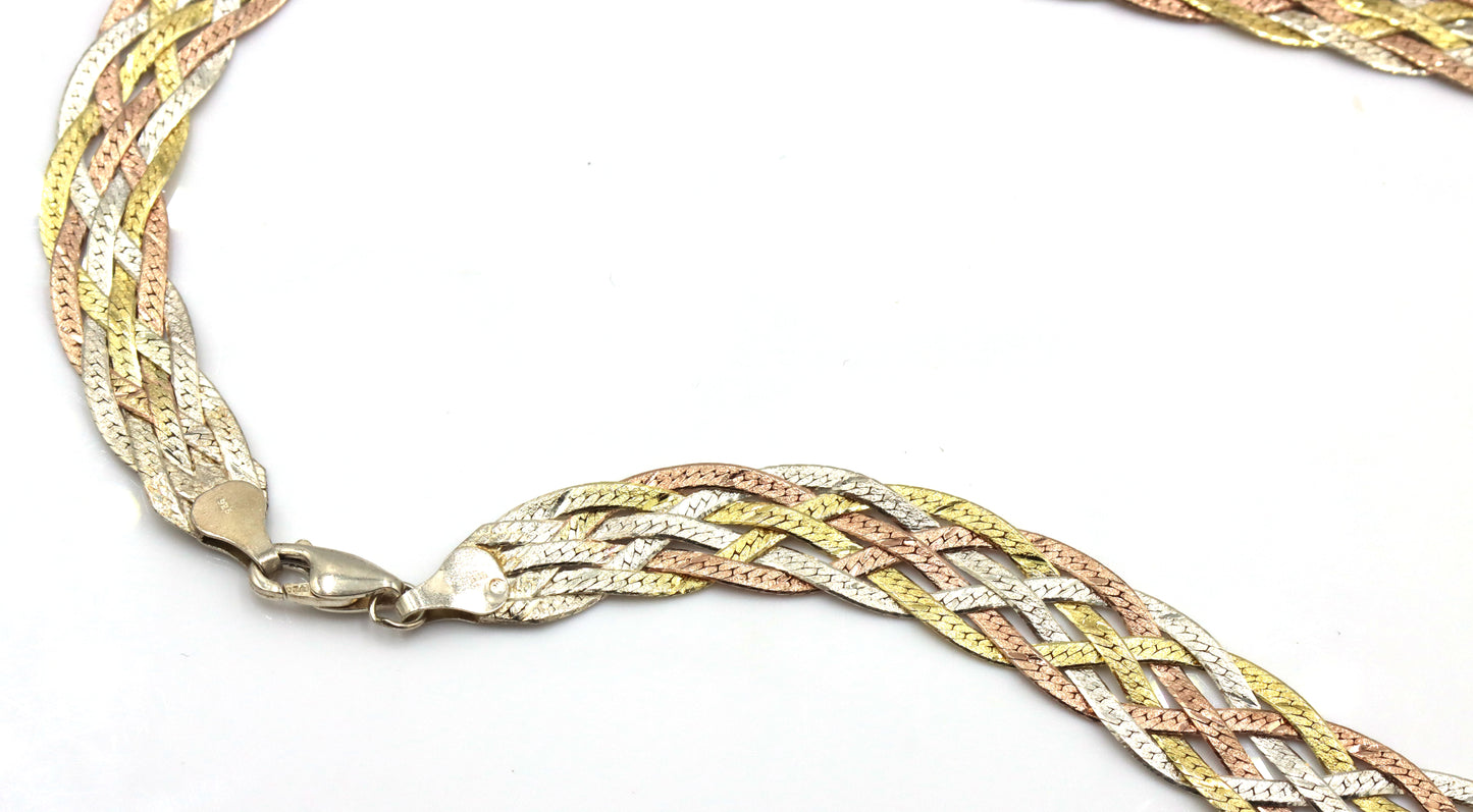 Group lot of 7 Vintage 925 sterling silver necklaces