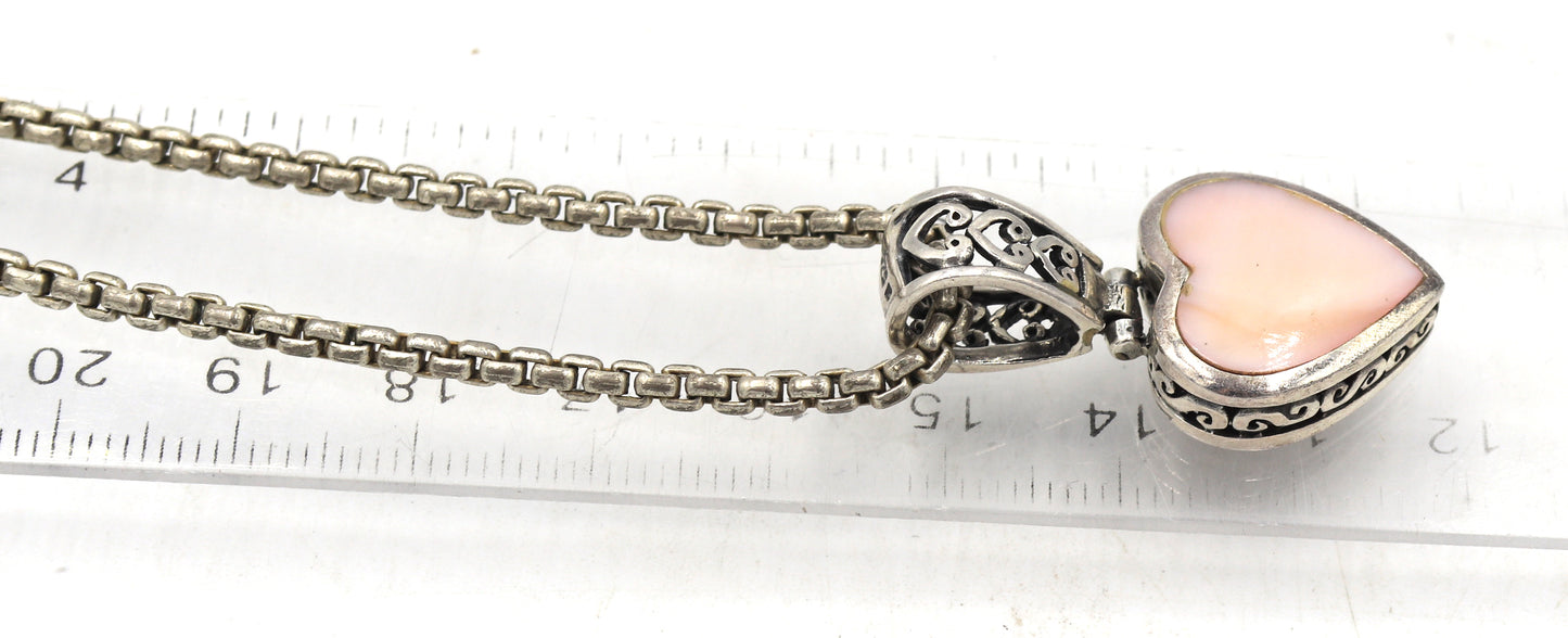 Group lot of 10 Vintage 925 sterling silver necklaces