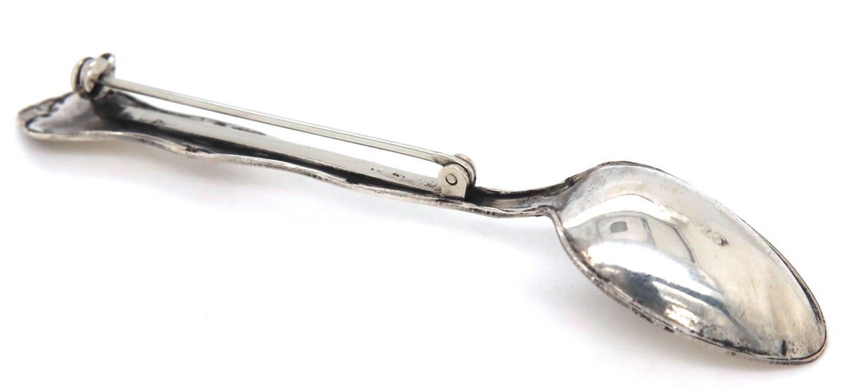 925 Sterling silver spoon pin