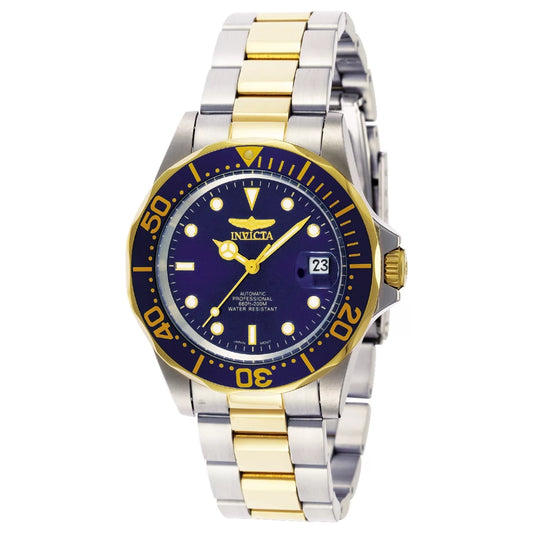 Invicta Men's Pro Diver Automatic 3 Hand Blue Dial Watch