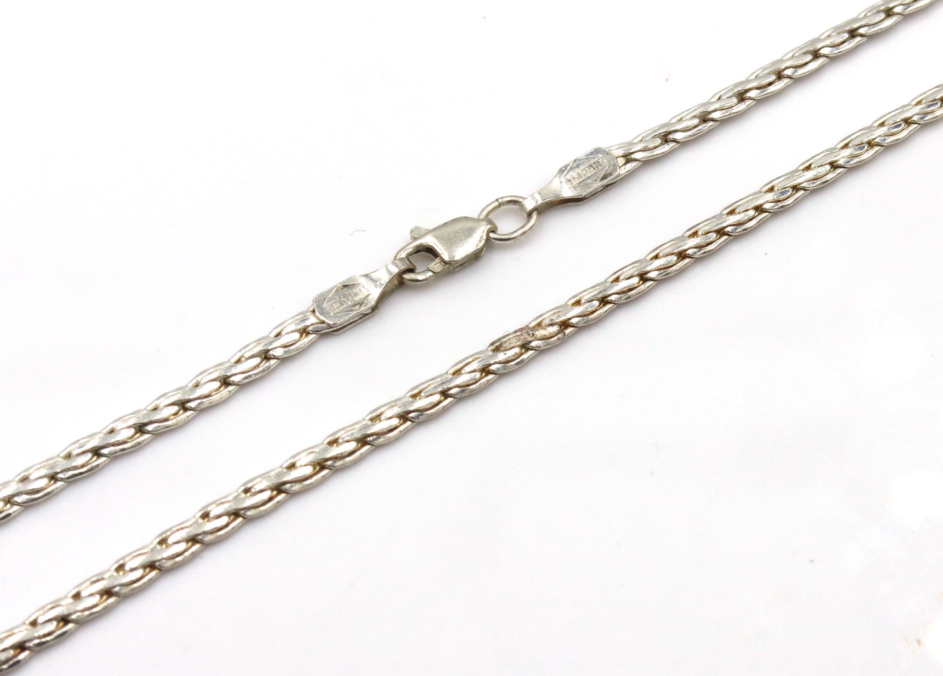 Lot of 3 Vintage 925 sterling silver necklaces