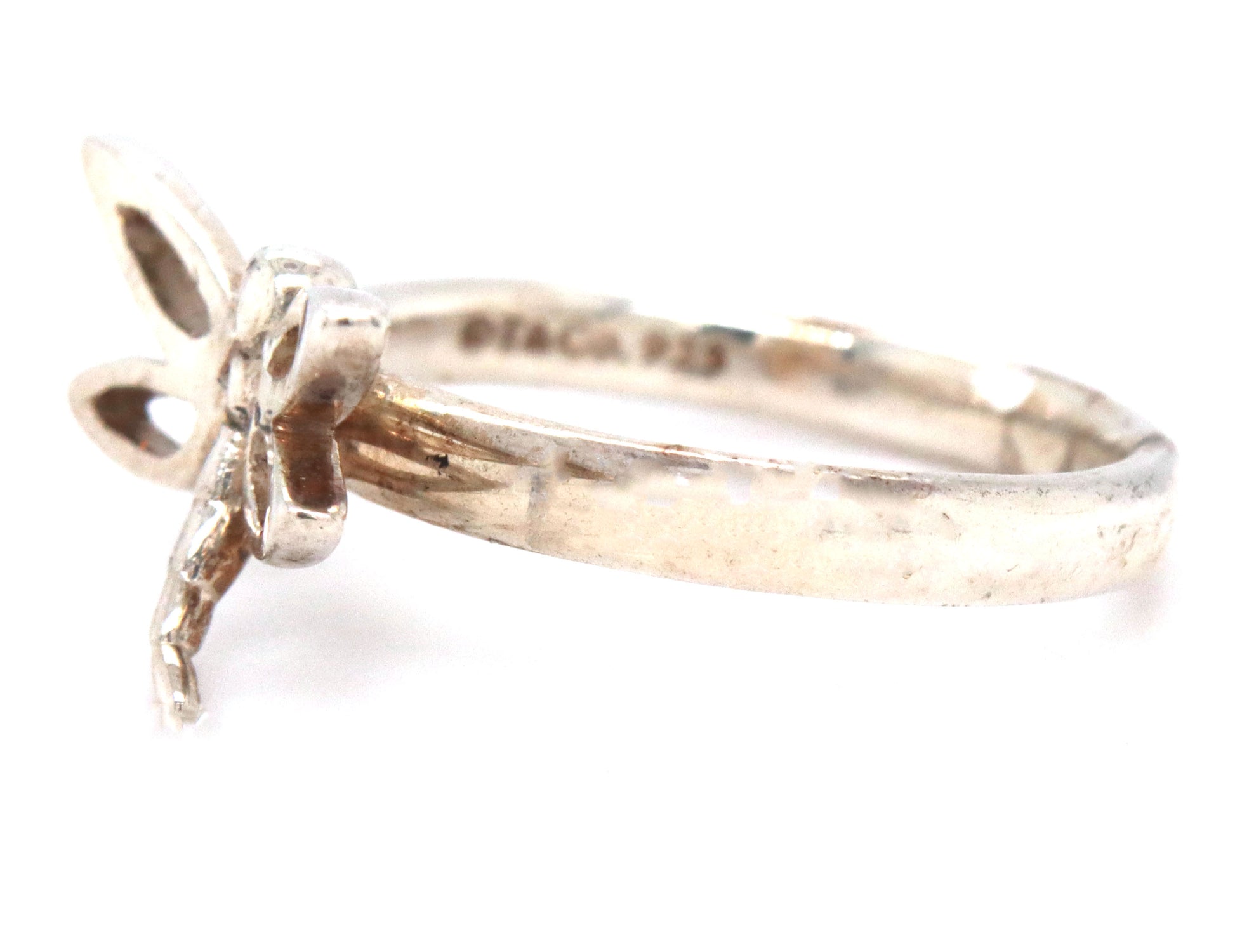 925 Sterling silver Tiffany & Co Dragonfly ring