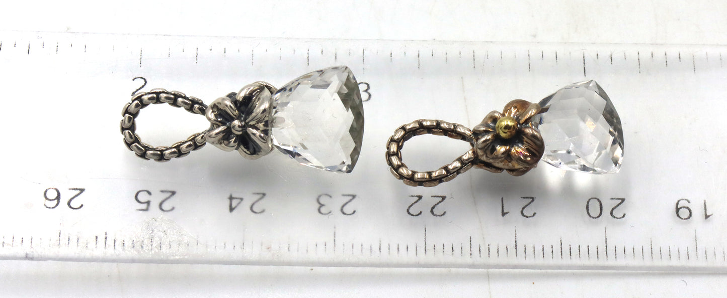 Group lot of Vintage 925 sterling silver pendants