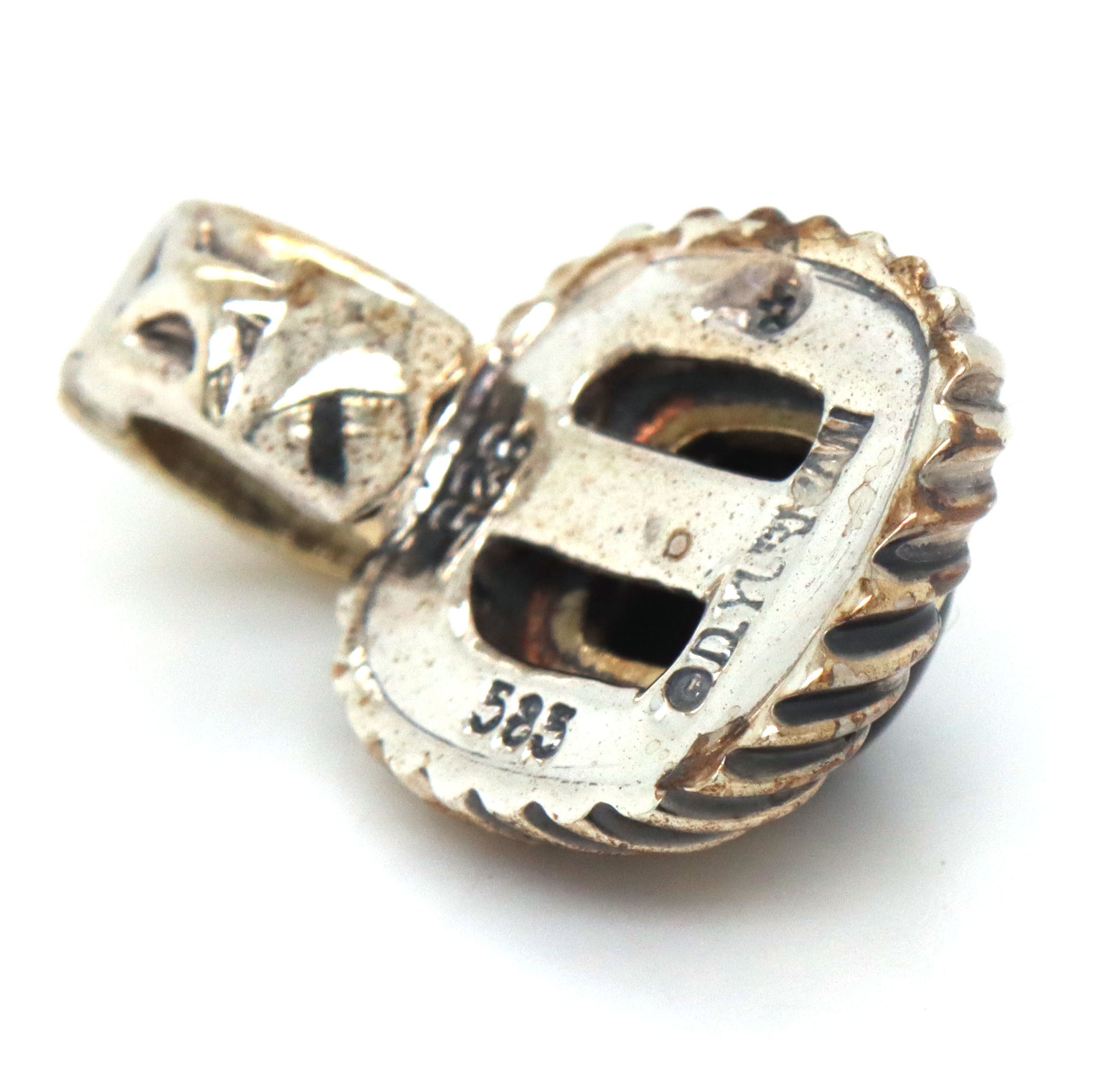 David Yurman black onyx pendant
