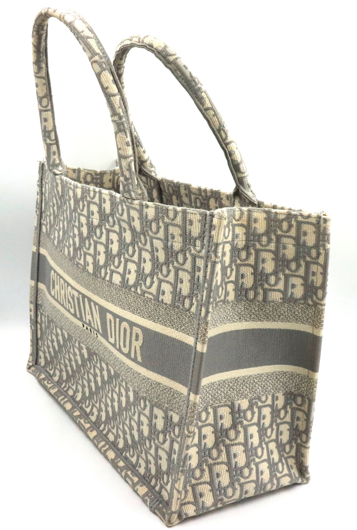Christian Dior Canvas book tote