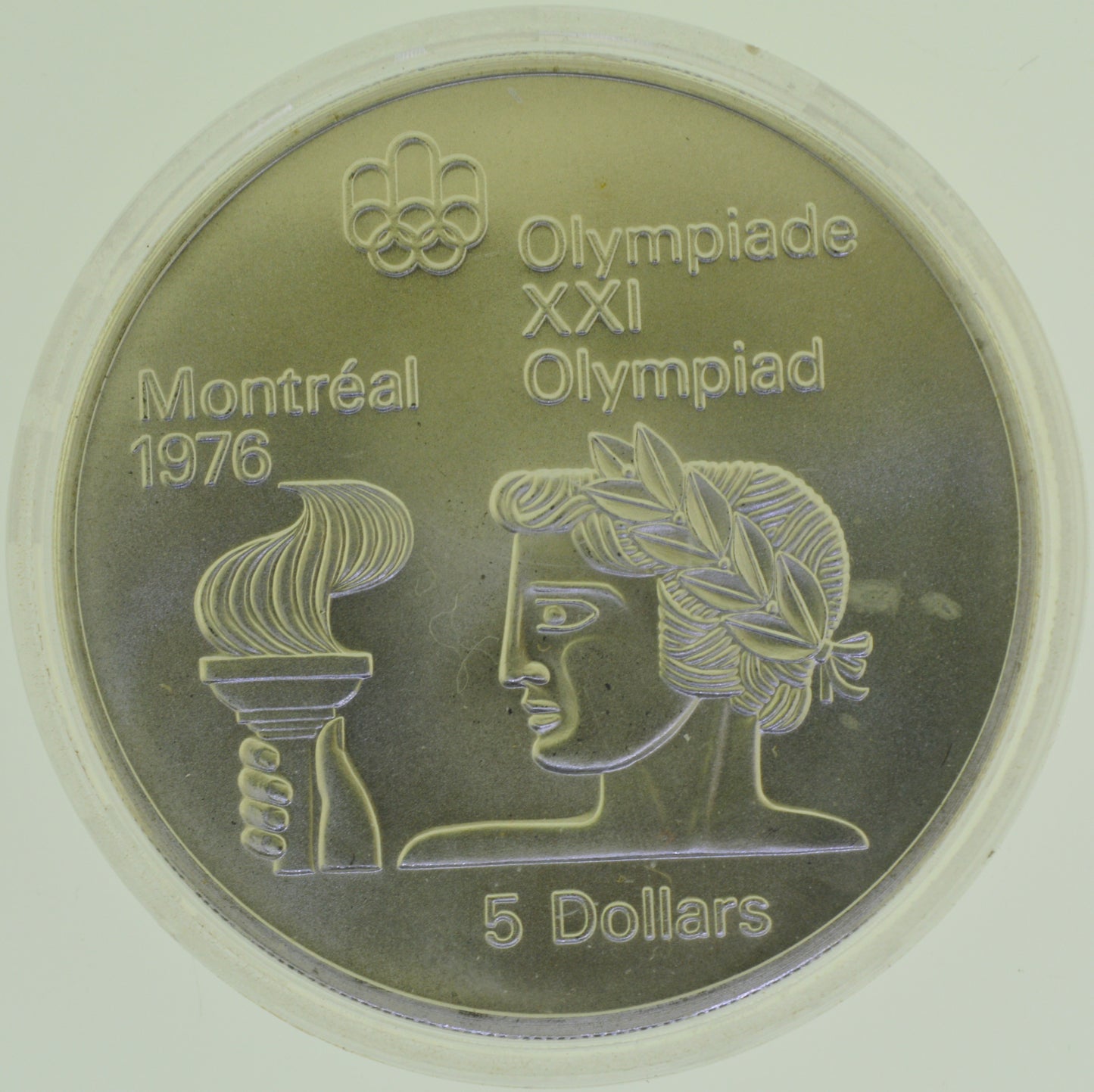1976 Montreal Olympic Games Silver Coin