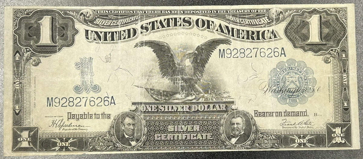 1899 $1 Silver Certificate Black Eagle Large Size Note