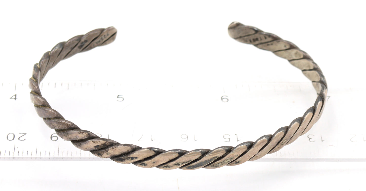 Group lot of Vintage 925 sterling silver bangles