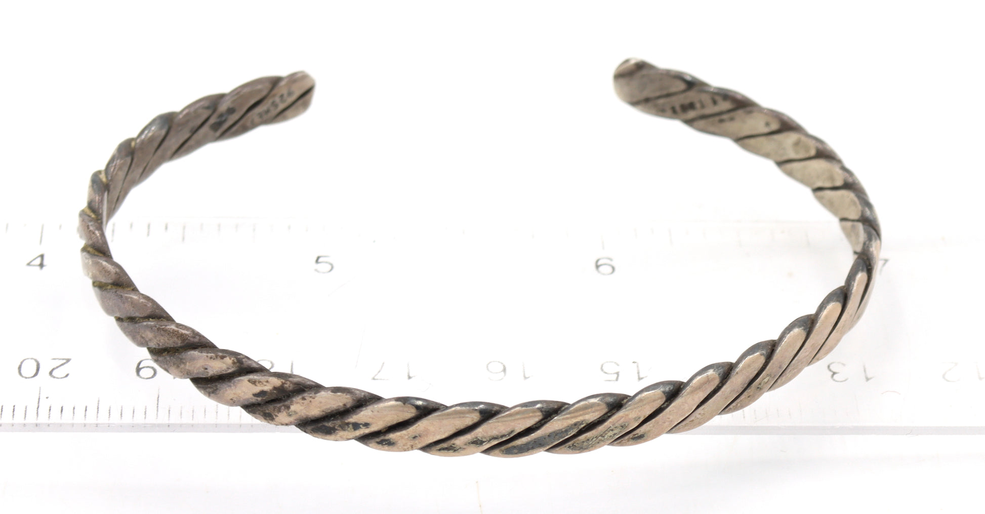 Group lot of Vintage 925 sterling silver bangles