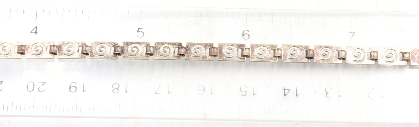 Group lot of 3 Vintage 925 sterling silver bracelets