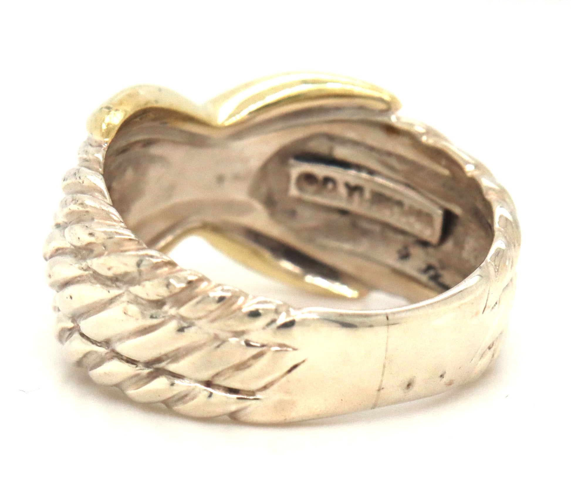 David Yurman cable 2 tone Cigar band