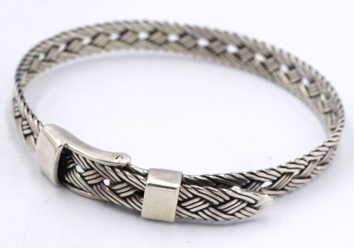 Group lot of Vintage 925 sterling silver Bangles