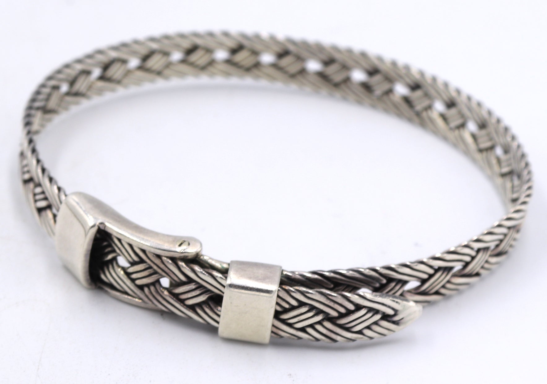 Group lot of Vintage 925 sterling silver Bangles