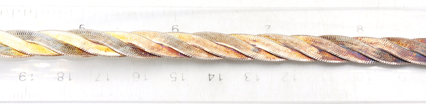 Group lot of 2 Vintage 925 sterling silver chains