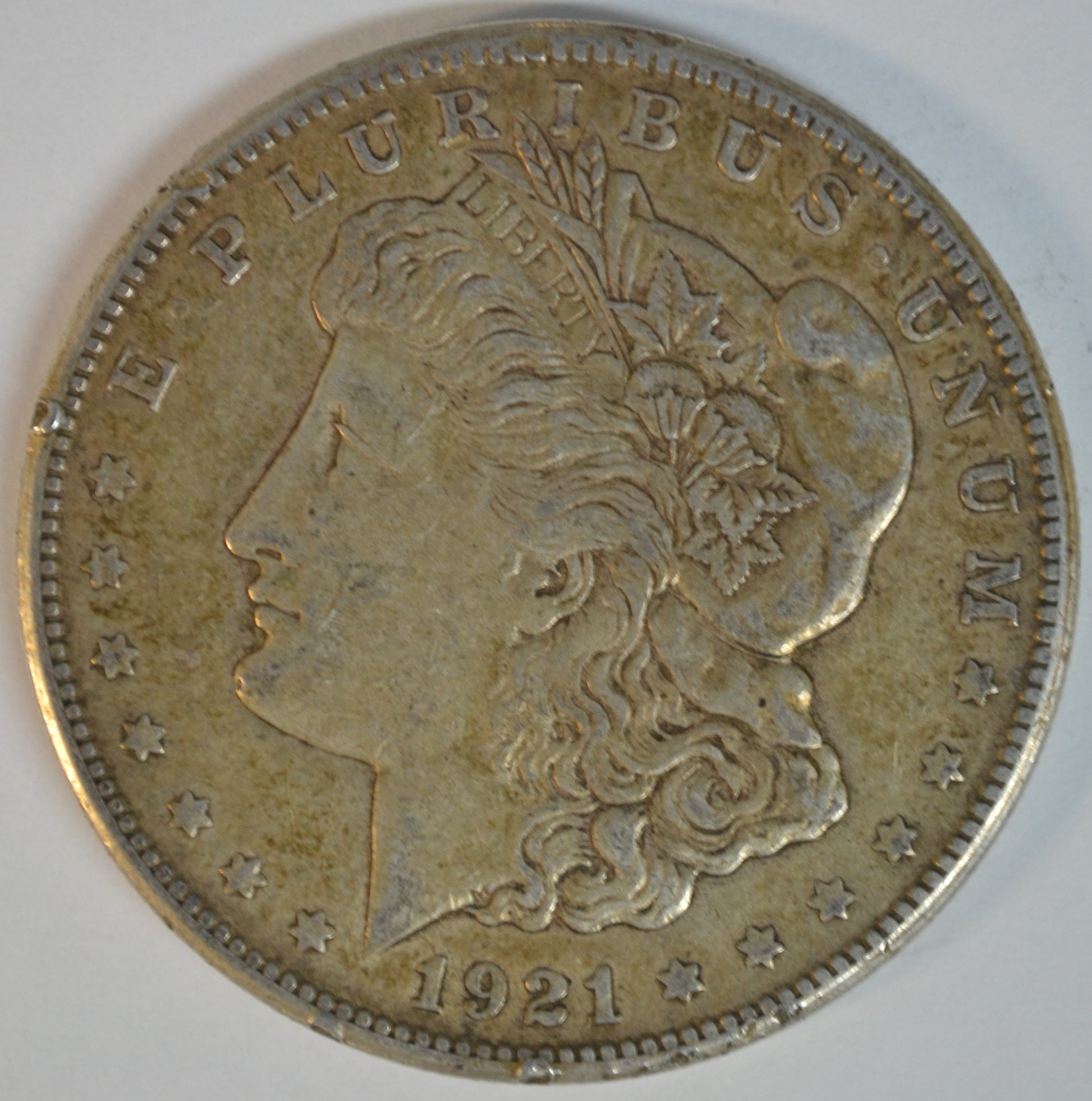 1921-S Morgan Silver Dollar San Francisco Mint Circulated Silver Dollar