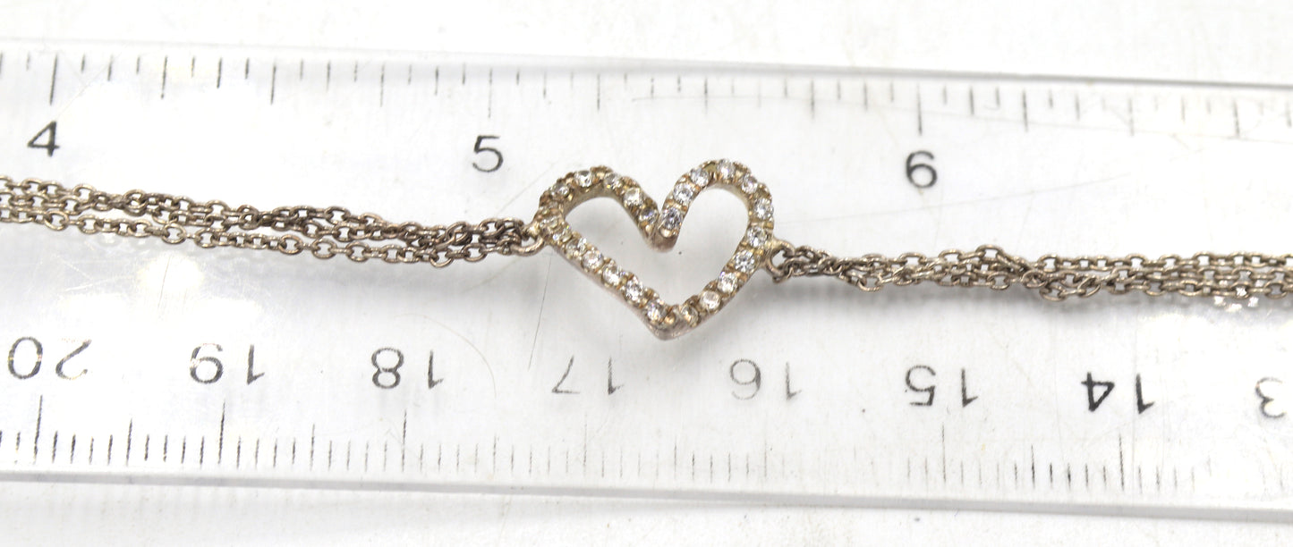 Group lot of Vintage 925 sterling silver 19 bracelets