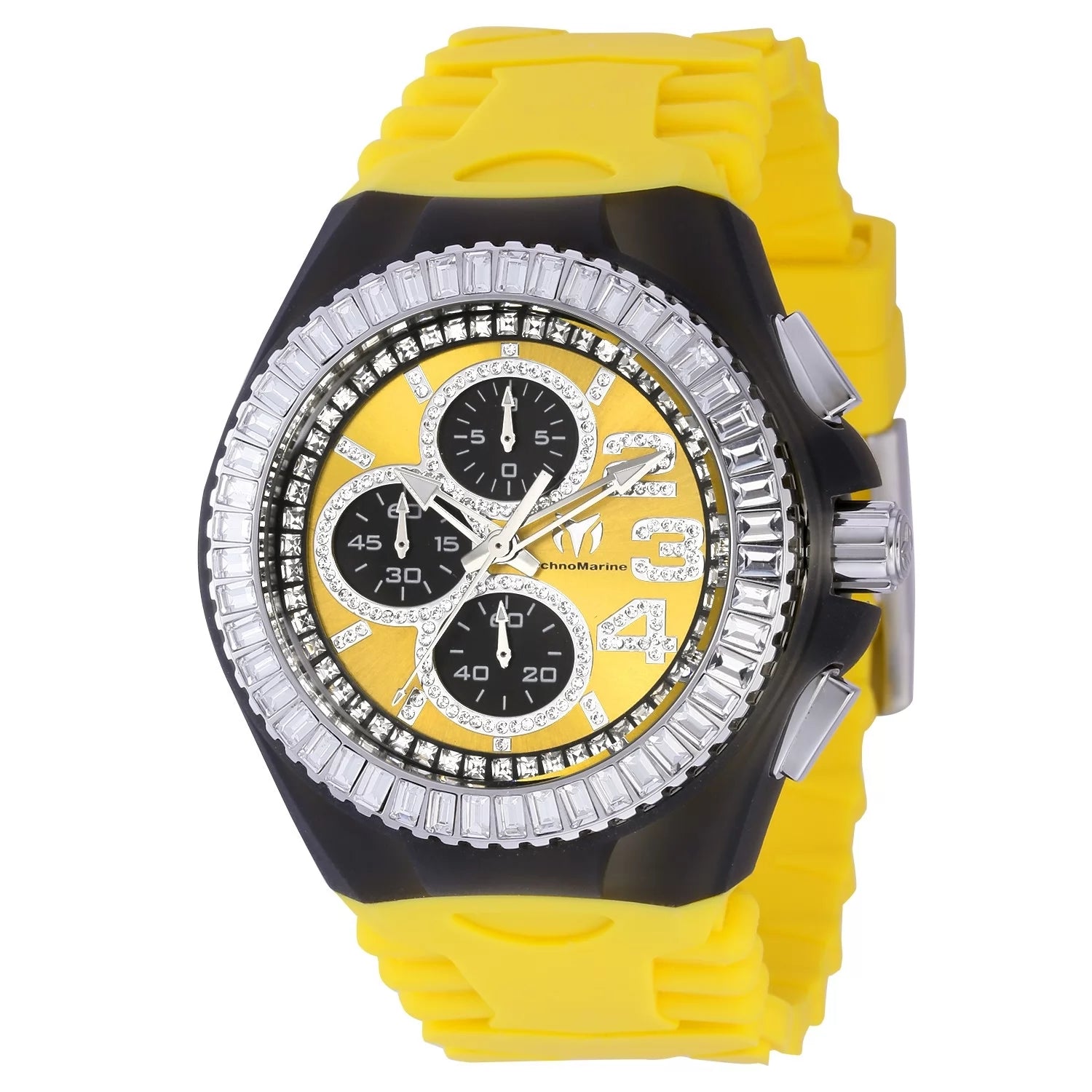 Technomarine Men's Cruise JellyFish Quartz Yellow Dial Watch