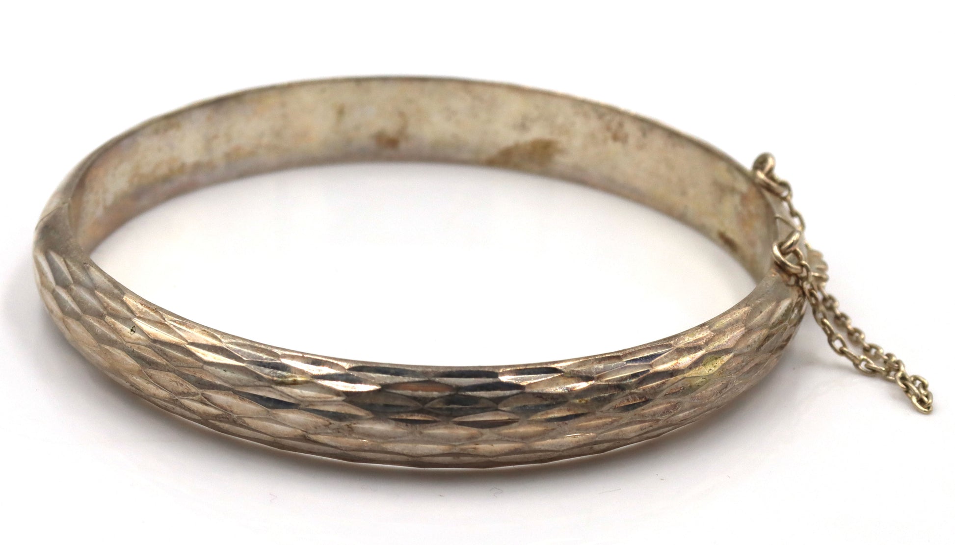 Group lot of Vintage 925 sterling silver cuff bangles