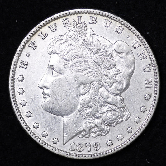 1879 Morgan Silver Dollar $1 Philadelphia Mint 90% Silver U.S. Coin