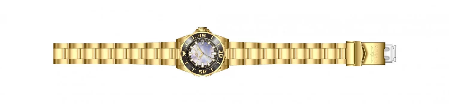 Invicta Women's Pro Diver Quartz 3 Hand Black Dial Watch