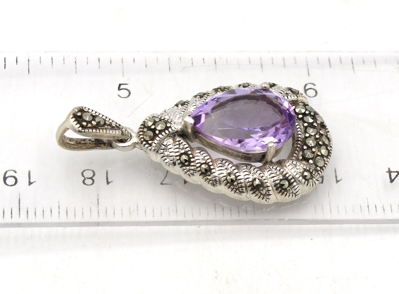 Group lot of 3 Vintage 925 sterling silver pendants