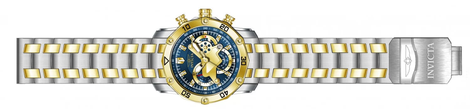 Invicta Men's Pro Diver Quartz Multifunction Blue Dial Watch