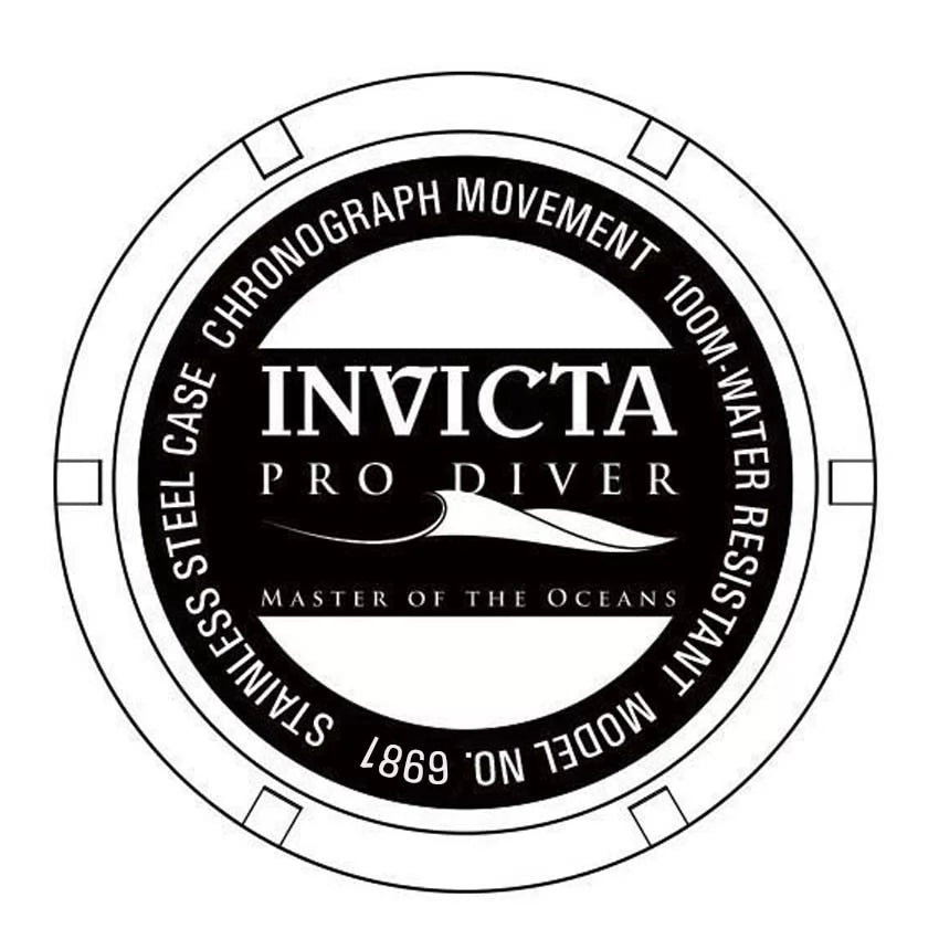 Invicta Men's Pro Diver Quartz Multifunction Black Dial Watch