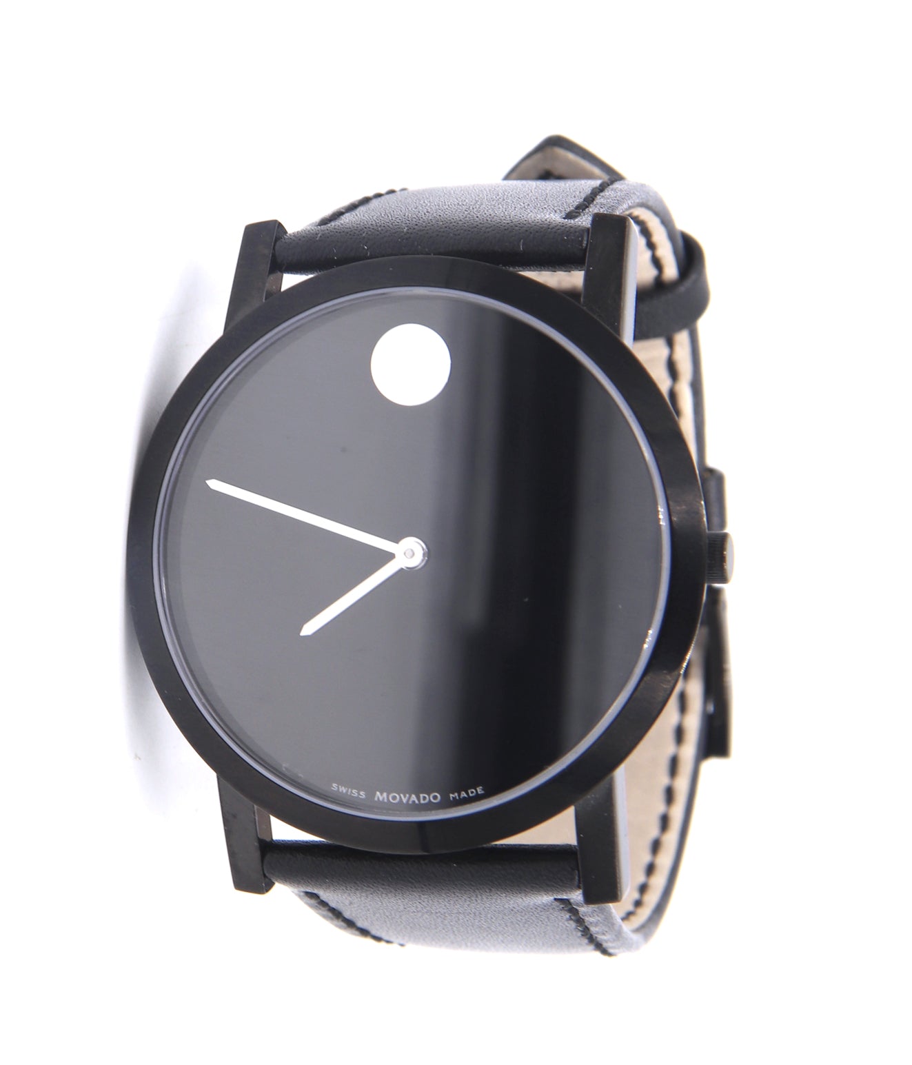Movado Quartz 40mm Big Dot Dial Watch