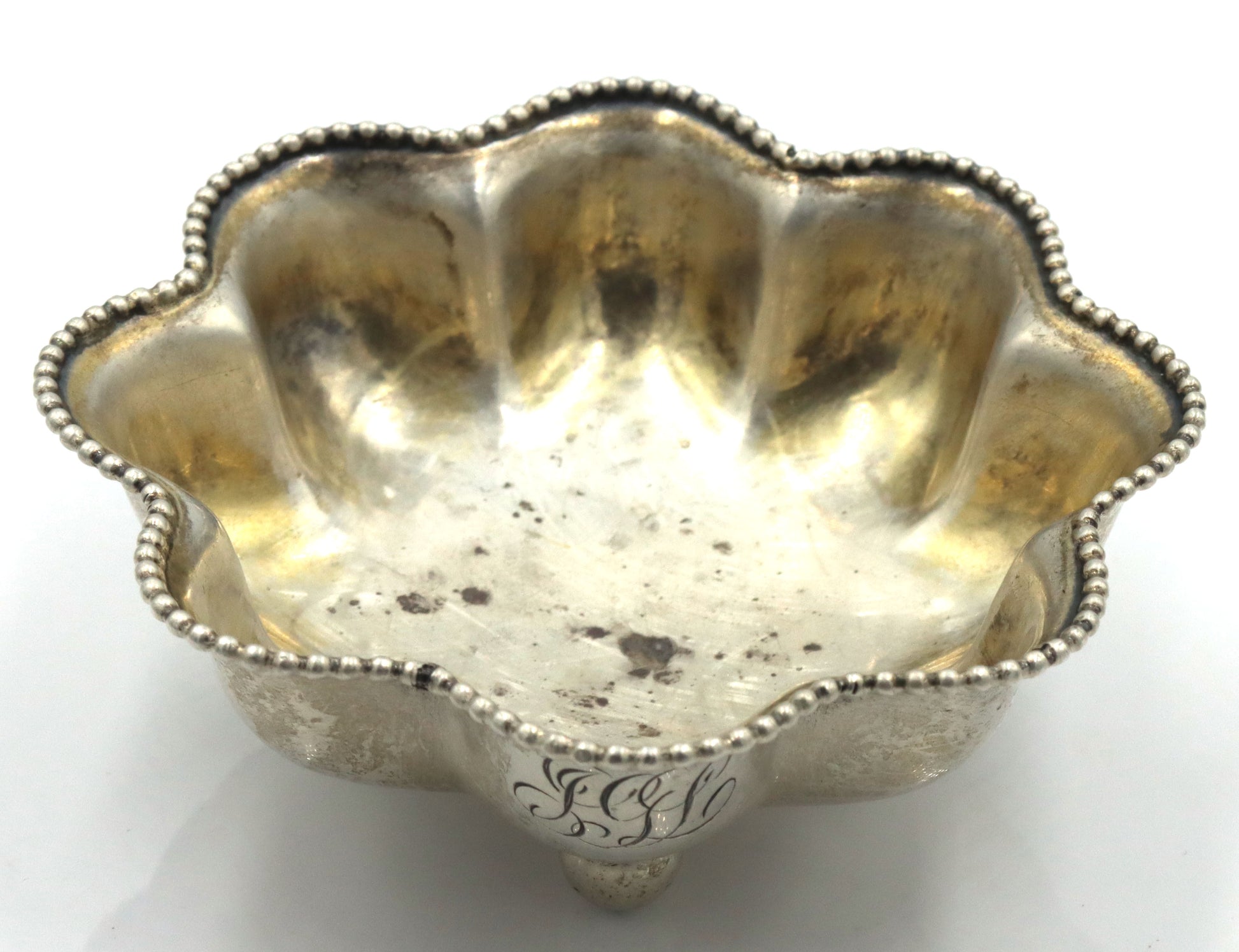 Vintage 925 sterling silver mini bowl