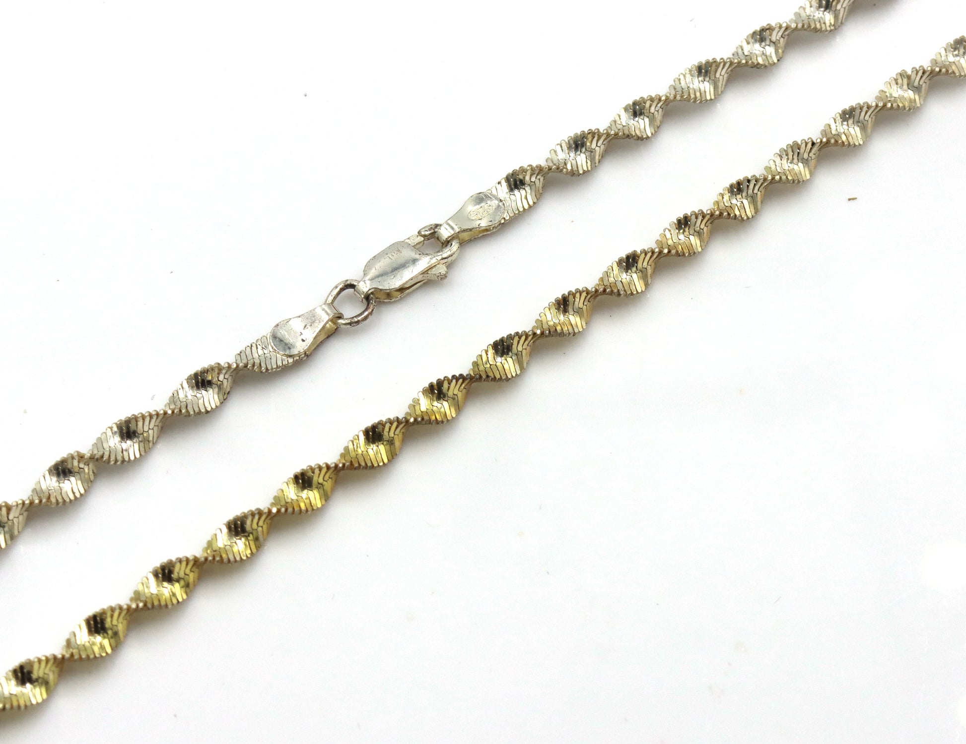 Vintage 925 sterling silver group lot of 7 chain necklaces