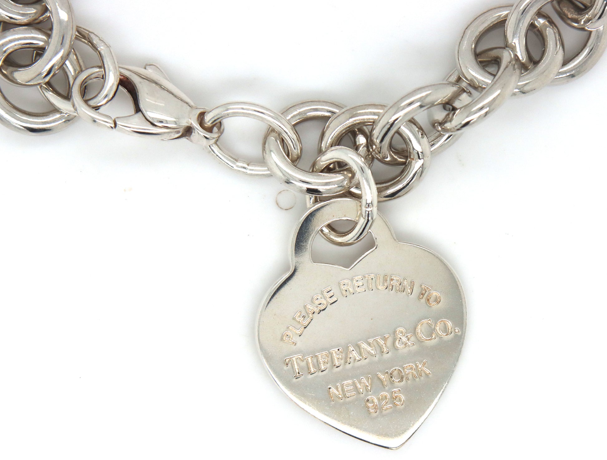 Tiffany & Co return to Tiffany heart shaped tag bracelet