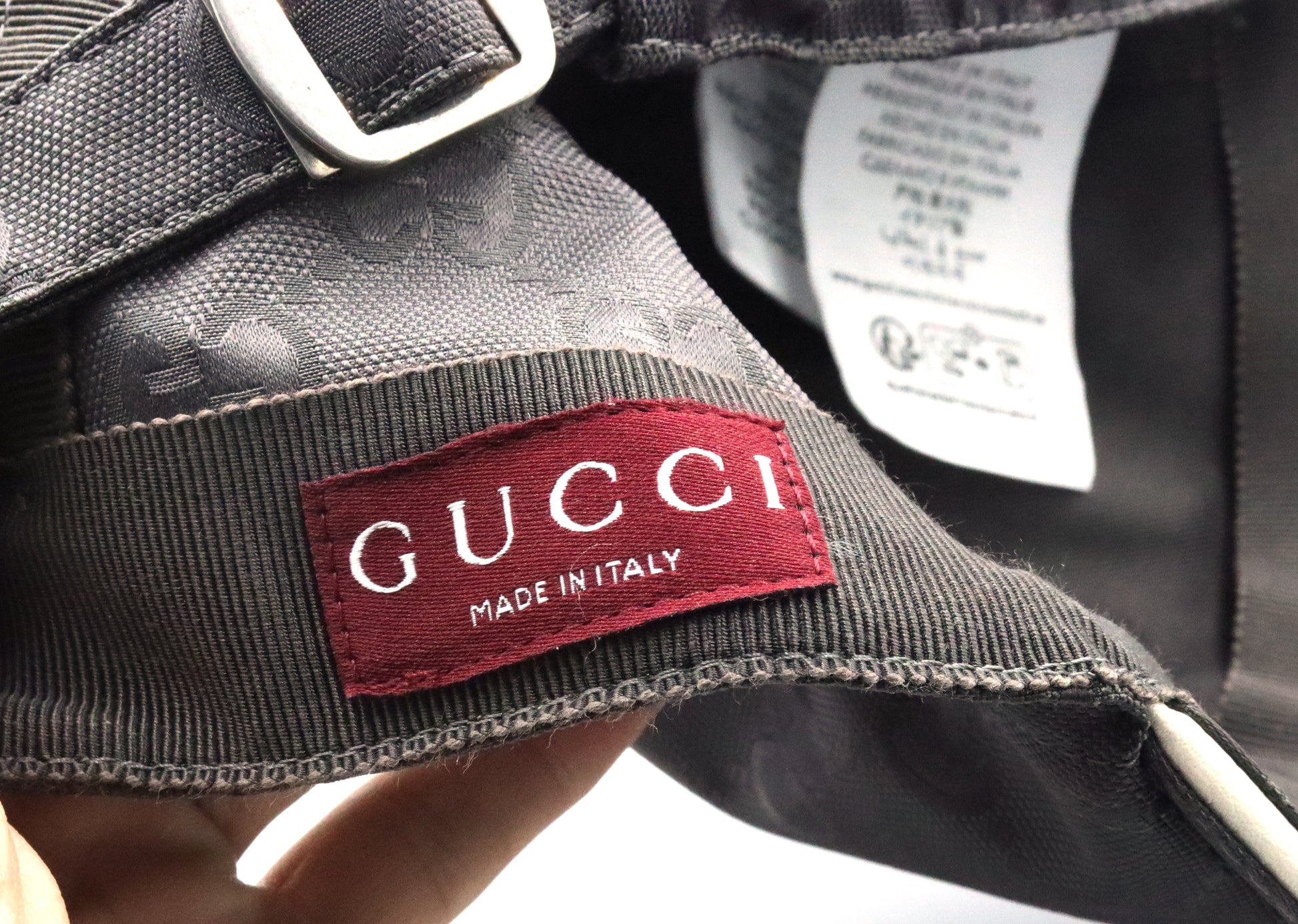 Gucci GG monogram Nylon baseball cap