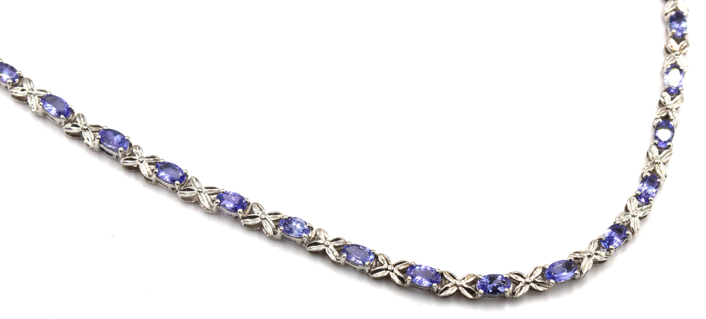 Set of 925 Sterling silver necklace, Pendant and 2 rings