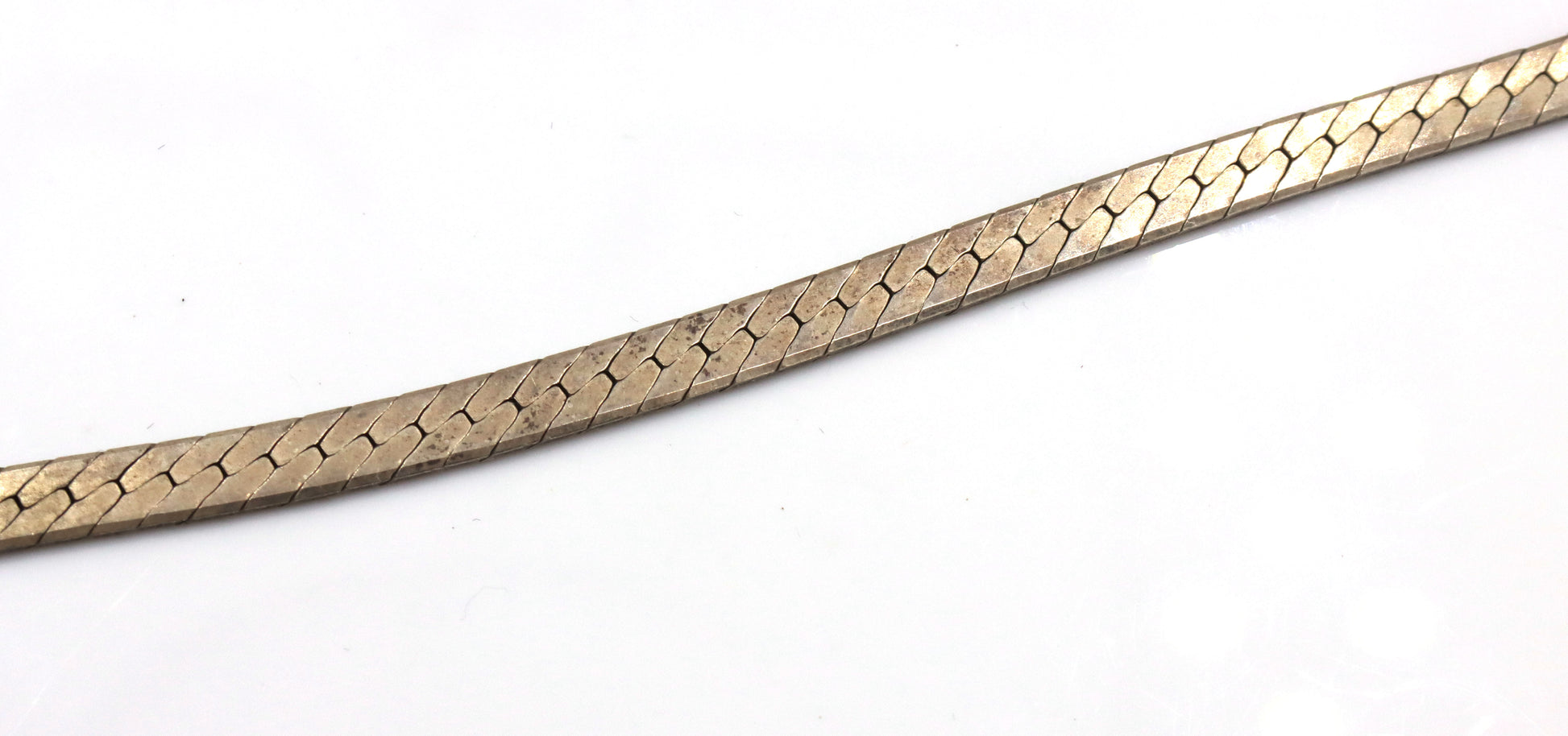 Lot of 3 Italian Vintage 925 sterling silver Herringbone chains