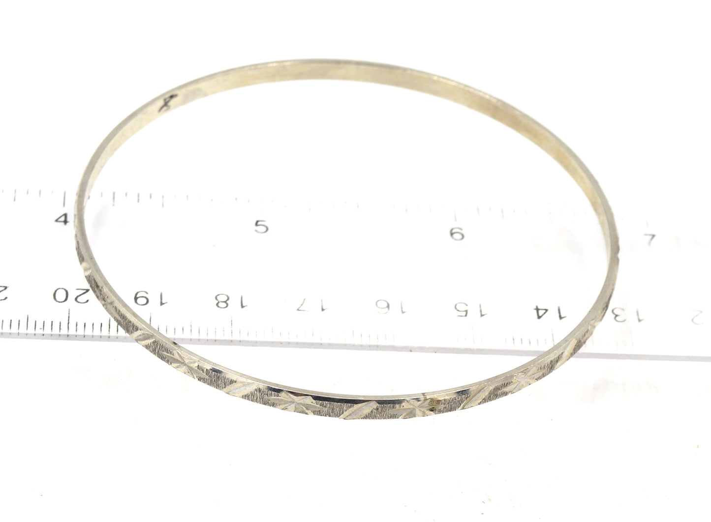 Group lot of Vintage 925 sterling silver cuff bangles