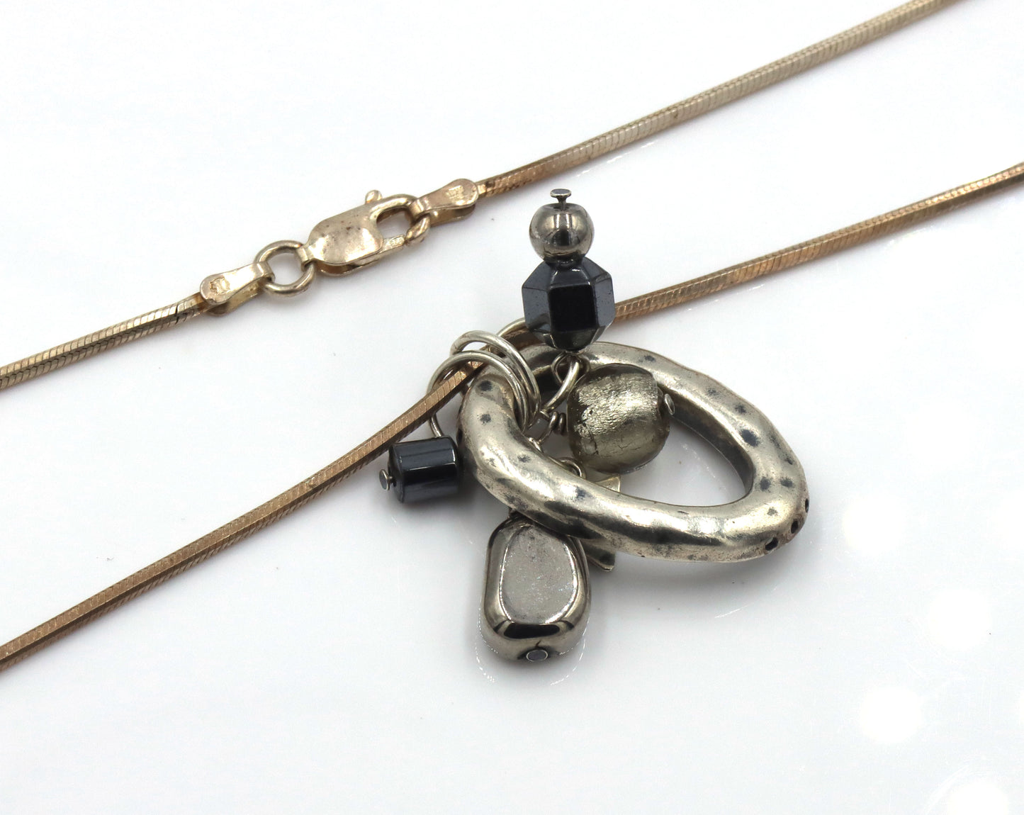 Group lot of 7 Vintage 925 sterling silver necklaces