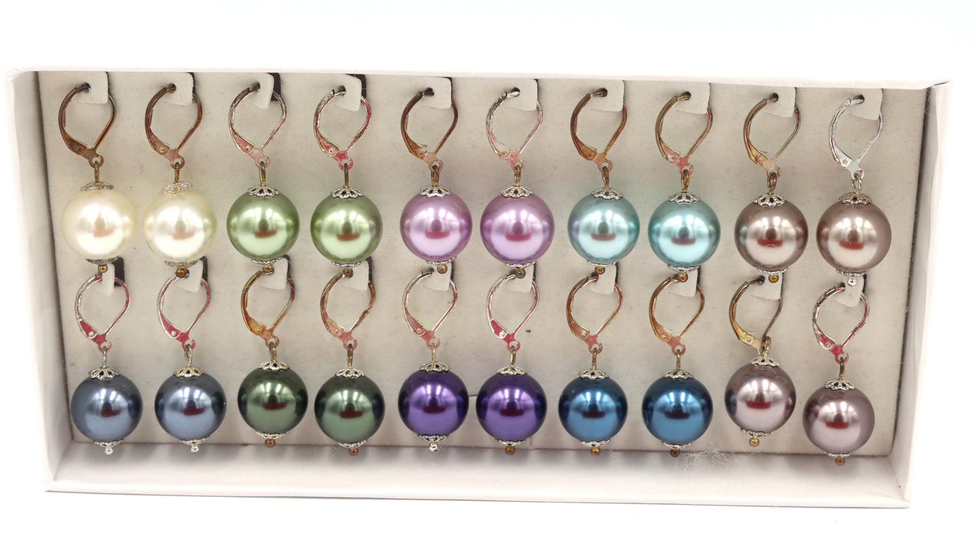 Jade Turtle necklace and multi color pearl earrings