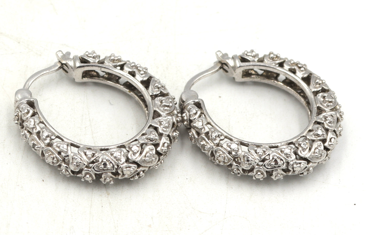 3 Pairs of Vintage 925 sterling silver earrings