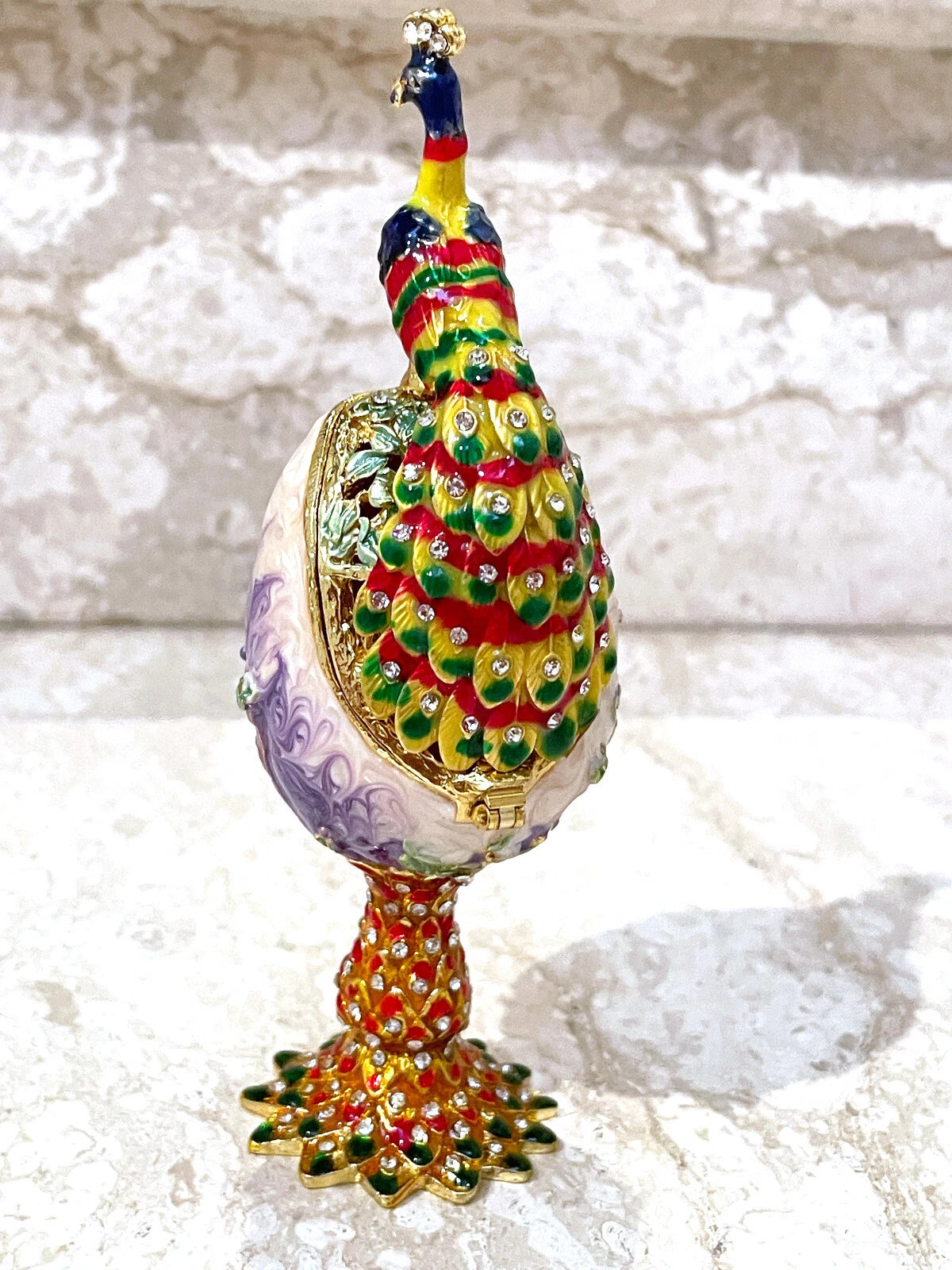 Gold Graduation Good Luck Fabergé Egg Trinket Box – Imperial Pierre Lorren