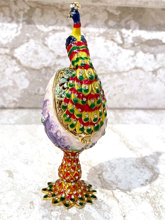 Gold Graduation Good Luck Fabergé Egg Trinket Box – Imperial Pierre Lorren