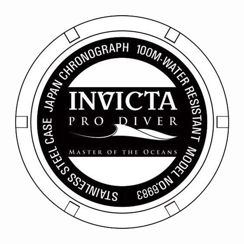 Invicta Men's Pro Diver Quartz Multifunction Blue Dial Watch