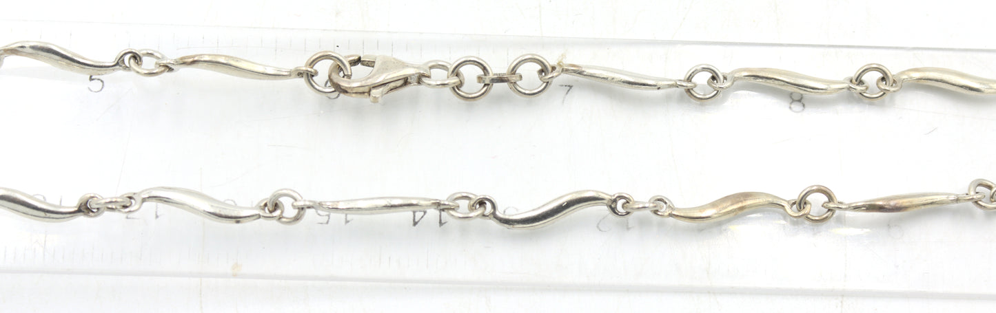 Group lot of 3 Vintage 925 sterling silver necklaces