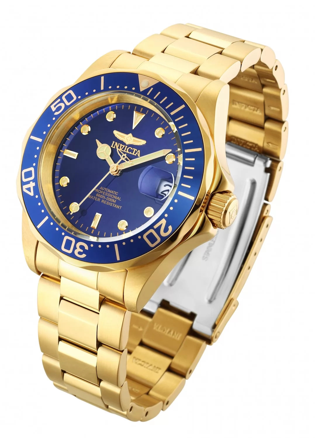 Invicta Men's Pro Diver Automatic 3 Hand Blue Dial Watch